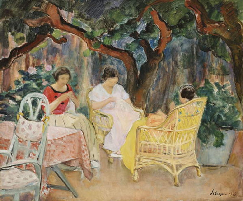 Detail of Afternoon; Apres-midi, 1923 by Henri Lebasque