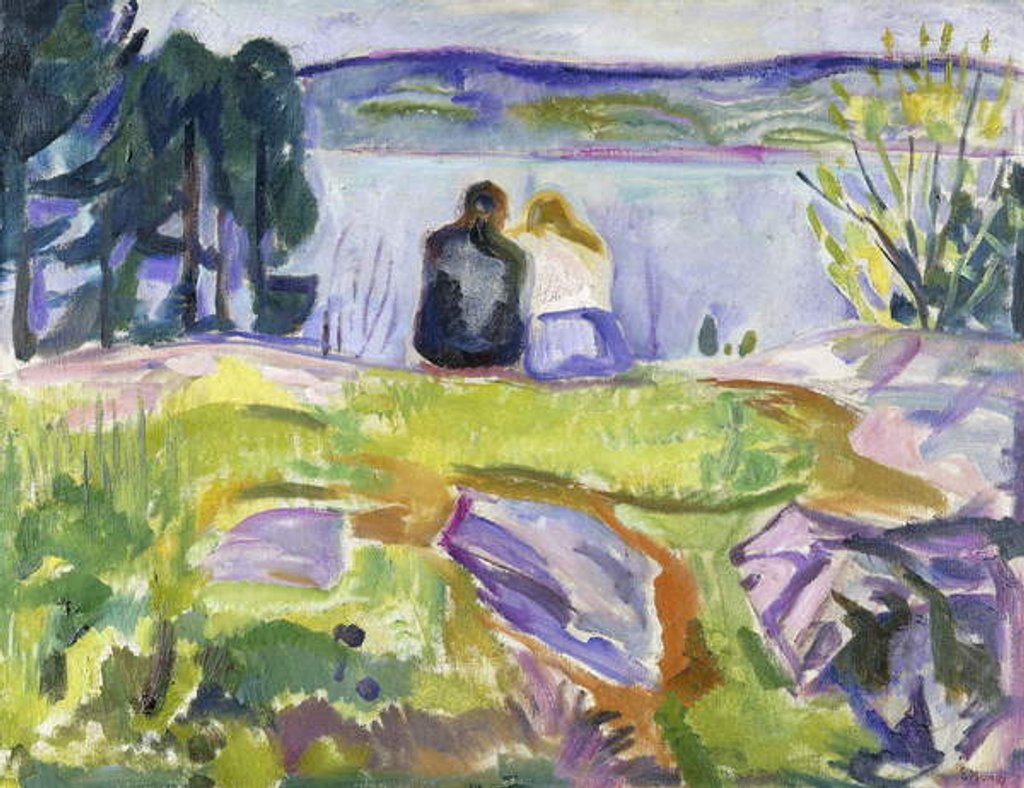 Detail of Springtime, 1911-1913 by Edvard Munch