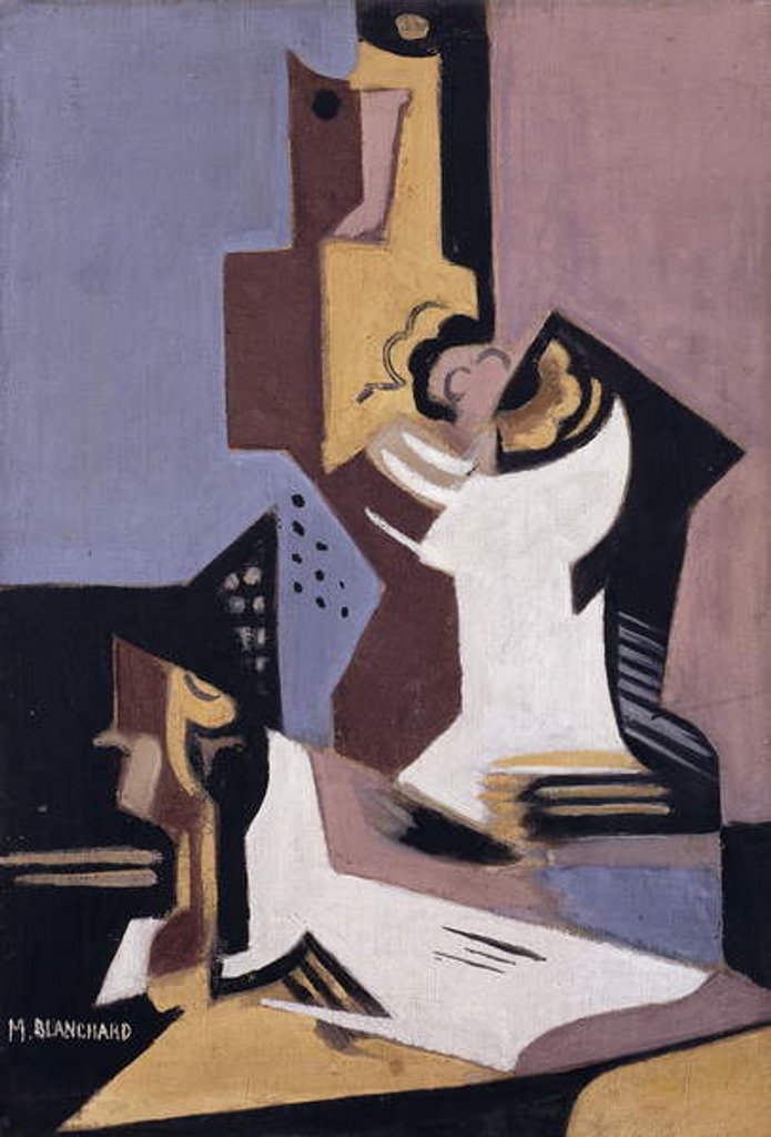 Detail of Still Life; Nature Morte, 1918 by Maria Blanchard