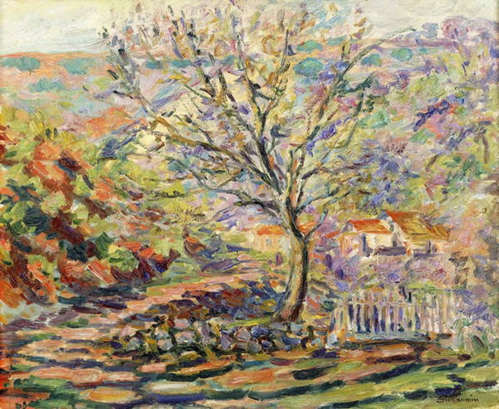 Detail of House in the Countryside; Maison dans un Paysage, c.1910 by Jean Baptiste Armand Guillaumin