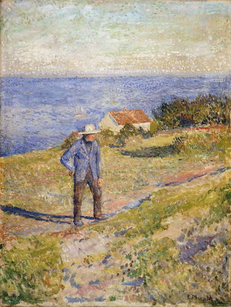 Detail of Summer in Asgardstrand, c.1890-1892 by Edvard Munch