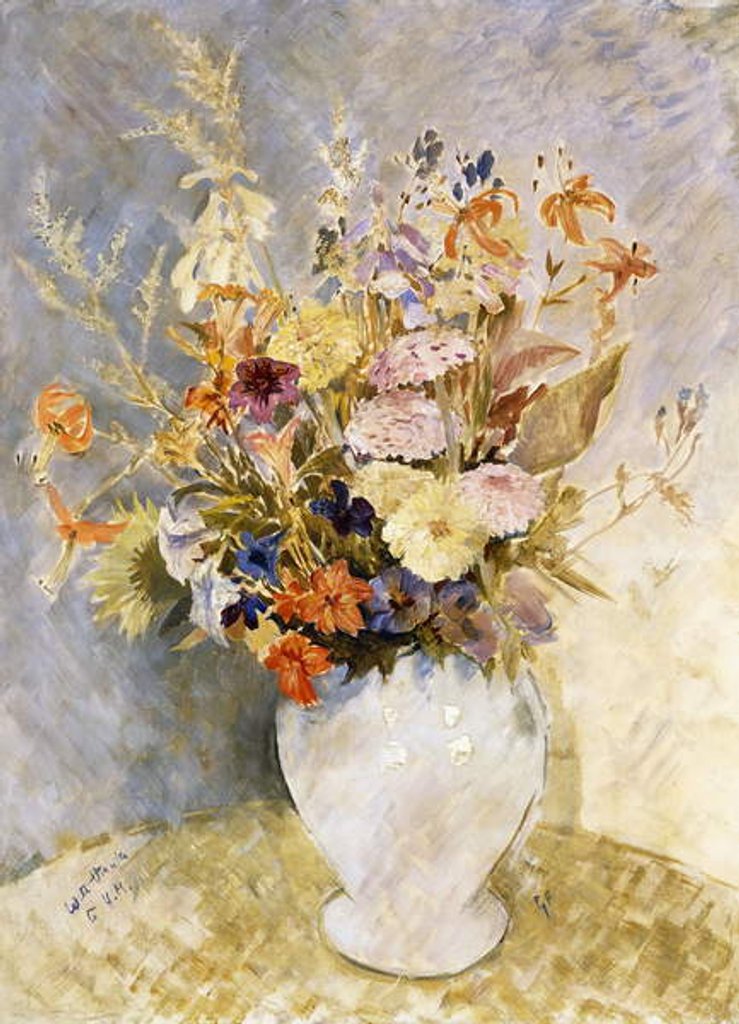Detail of Mixed Flowers by Glyn Warren Philpot
