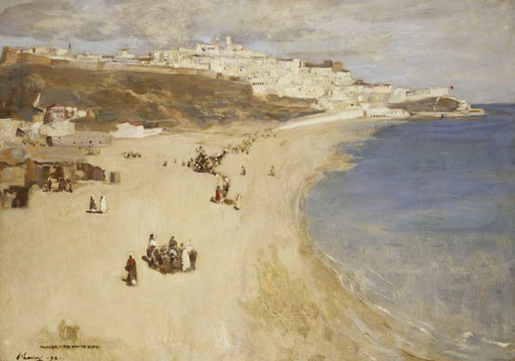 Detail of Tangier, the White City, 1893 by John Lavery