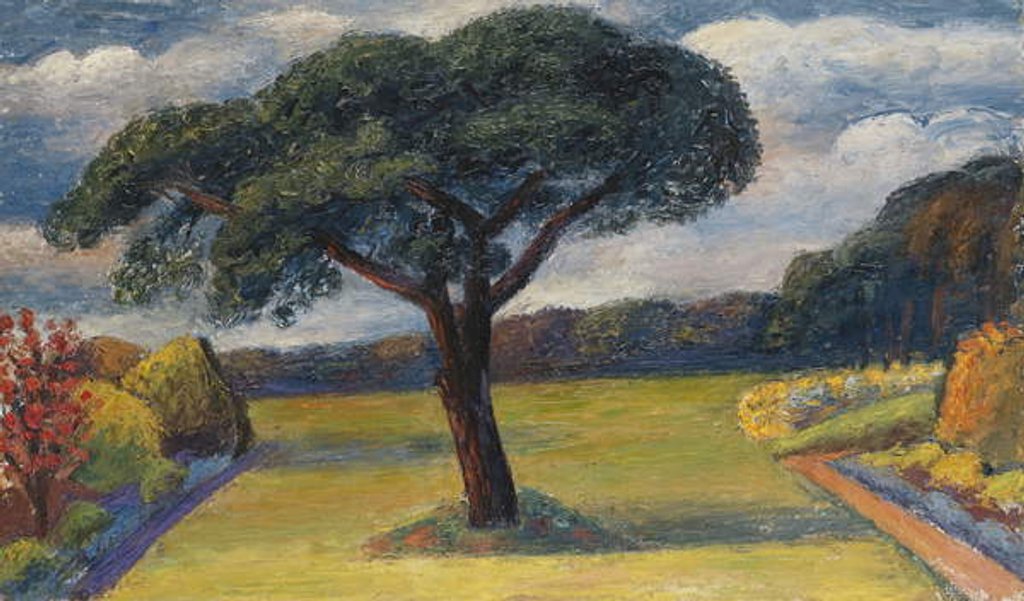 Detail of Hautbois, Norfolk, c.1936 by Mark Gertler