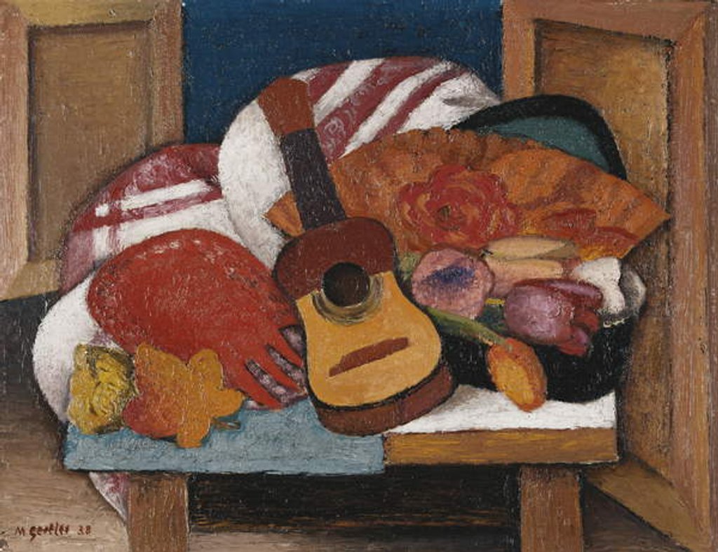 Detail of Study for The Spanish Fan, 1938 by Mark Gertler