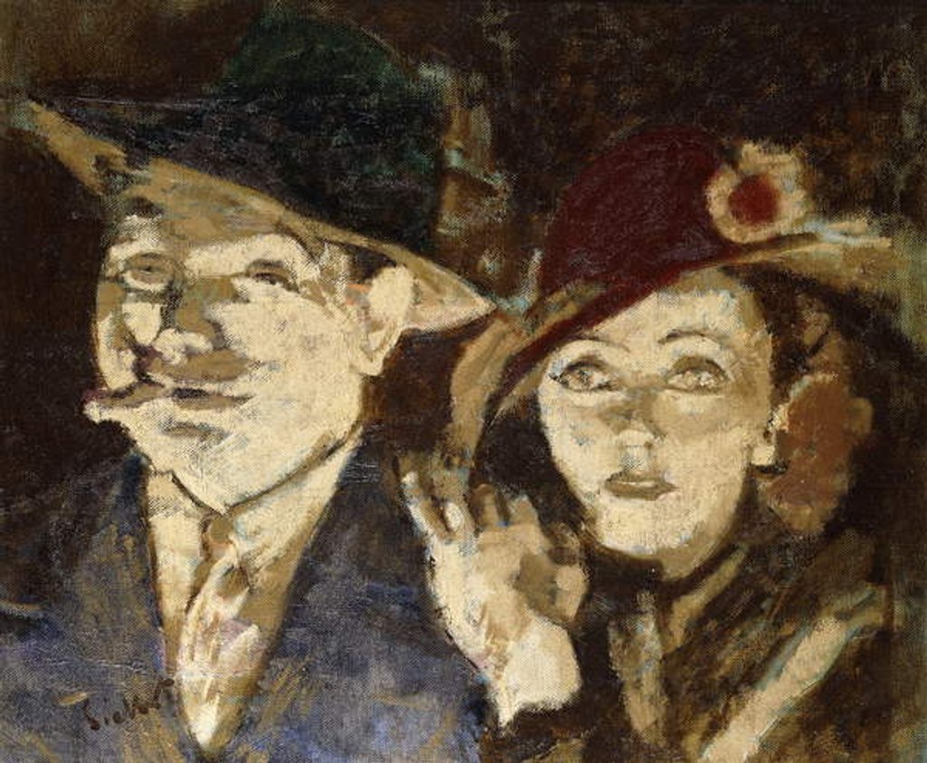 Detail of Jack and Jill, c.1936-7 by Walter Richard Sickert