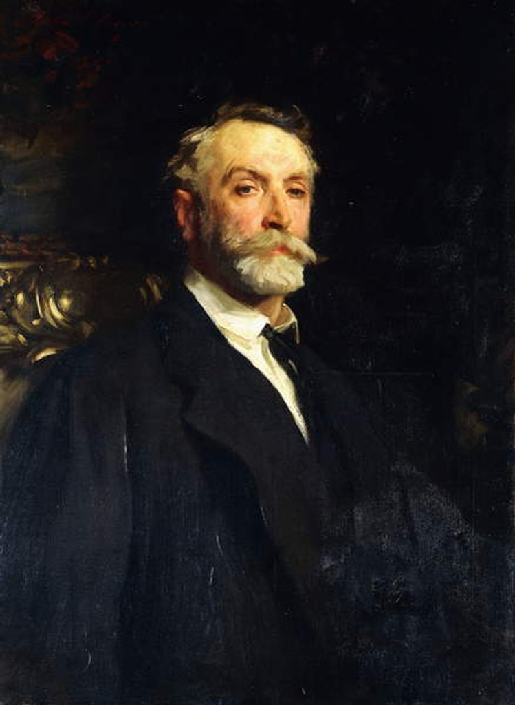 Detail of Edgar Vincent, Viscount D'Abernon, G.C.M.G., 1906 by John Singer Sargent