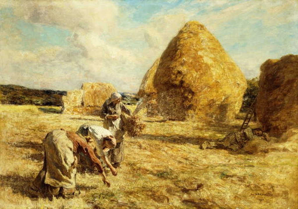 Detail of The Gleaners, 1912 by Leon Augustin Lhermitte