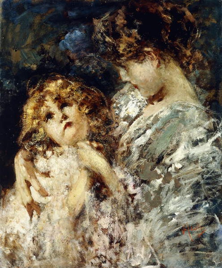 Detail of Mother and Child by Vicenzo Irolli