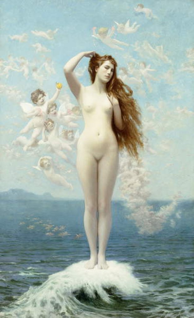 Detail of Venus Rising, c.1890 by Jean Leon Gerome
