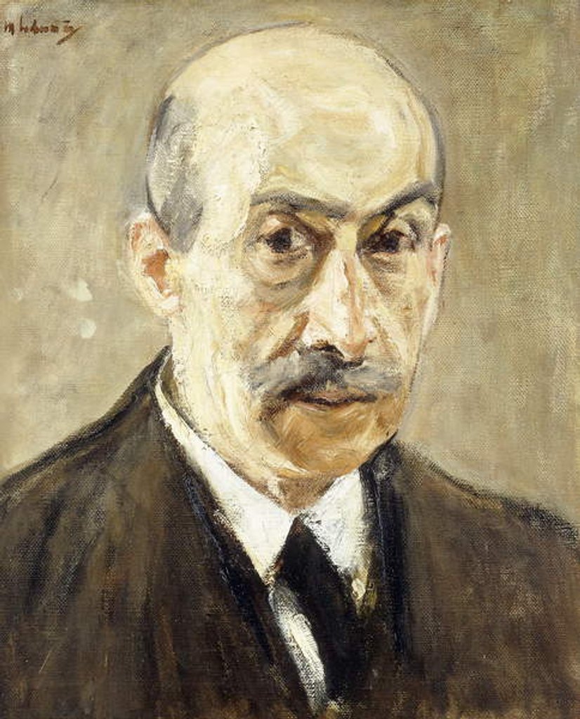 Detail of Self-portrait by Max Liebermann