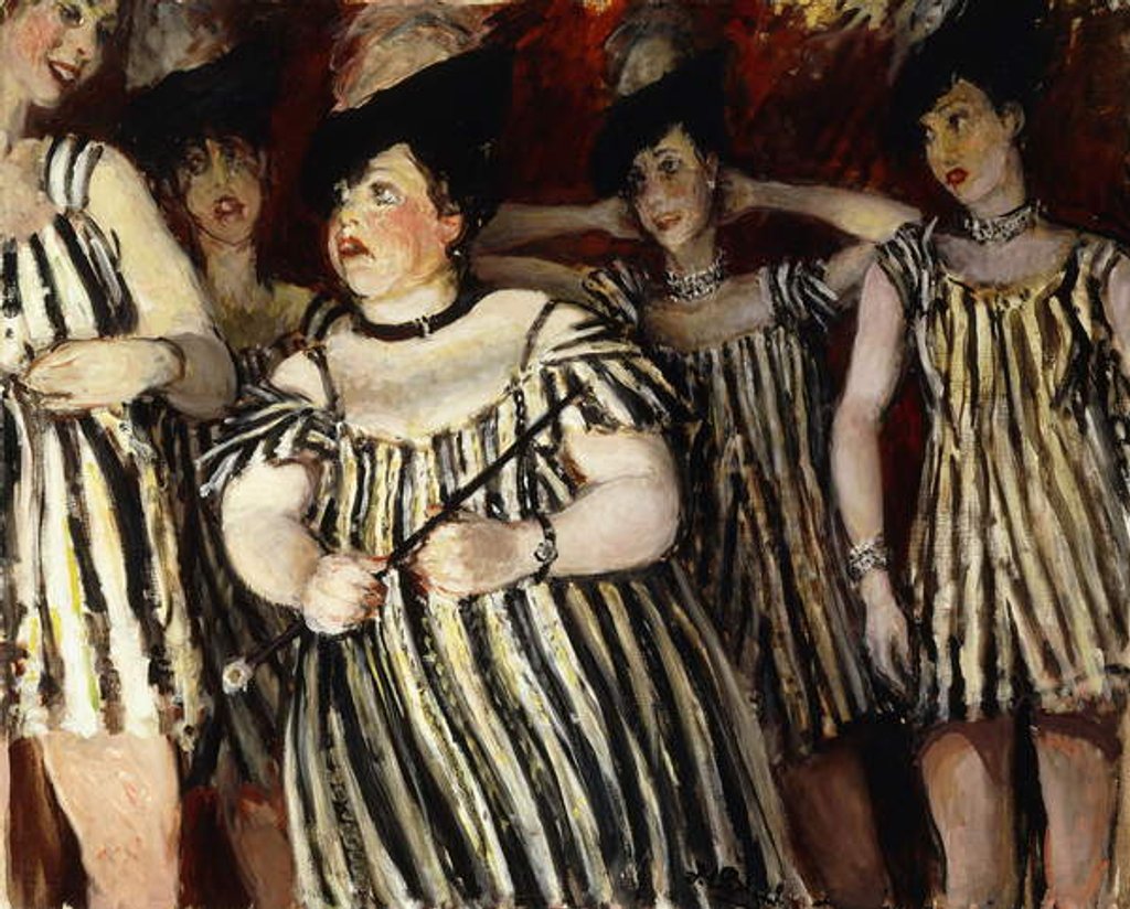 Detail of Miss Elsa Maxwell's Party showing Lady Peel at the Right by Jacques-Emile Blanche