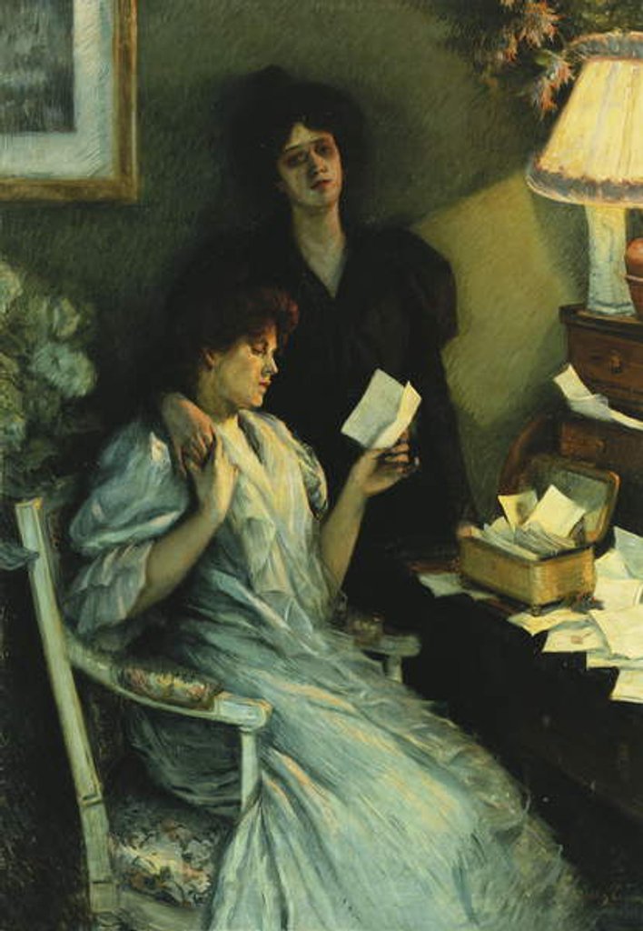 Detail of Remembrances, 1897 by Jules Cayron