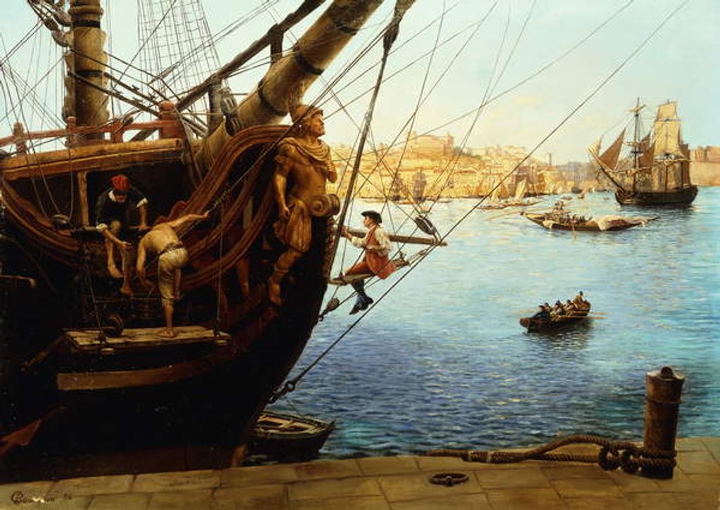 Detail of The Overhaul, 1886 by Gustave Bourgain