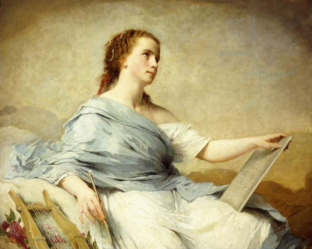 Detail of Personification of the Arts by Charles Joshua Chaplin