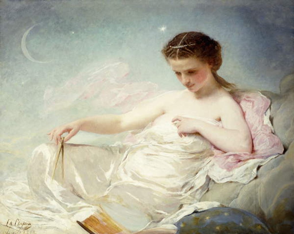 Detail of Personification of the Sciences by Charles Joshua Chaplin