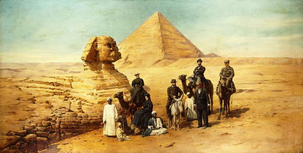 Detail of The Grand Tour by Franz Rohrbeck