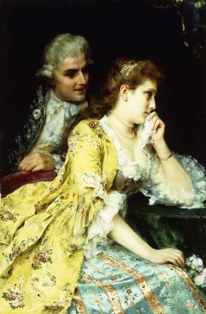 Detail of The Dilemma by Federigo Andreotti