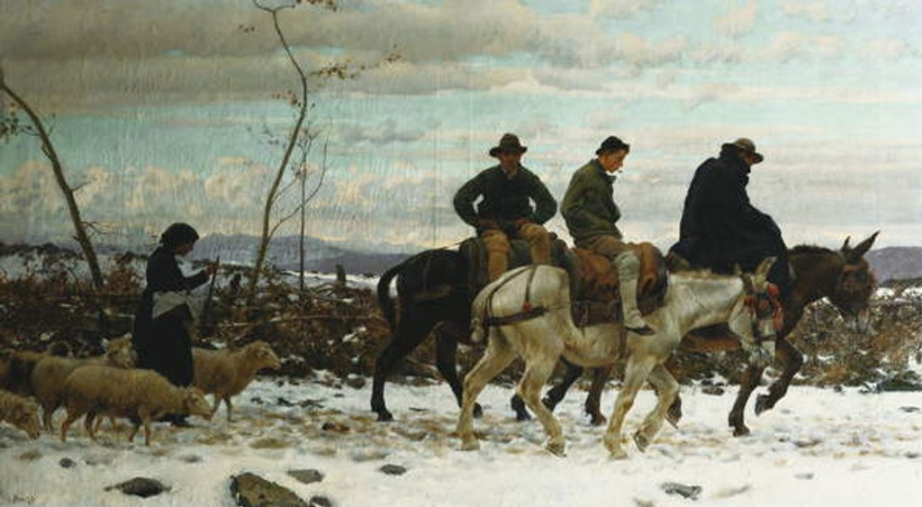 Detail of The Road Home, by Stefano Bruzzi