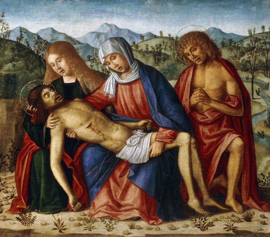 Detail of The Pieta, by Giovanni di Niccolo Mansueti