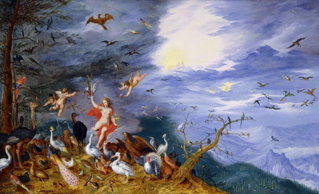 Detail of An Allegory of Air, c.1630 by Jan the Younger Brueghel