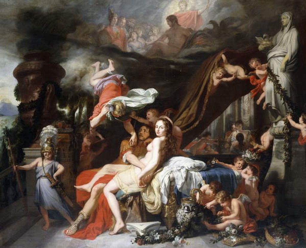 Detail of Mercury ordering Calypso to release Ulysses by Gerard de Lairesse