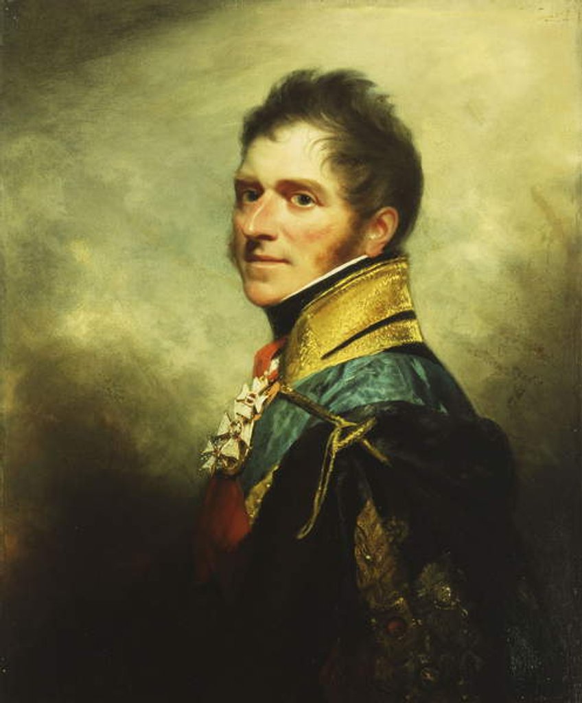 Detail of Portrait of William Henry Paget Marquess of Anglesey, half length by William Beechey