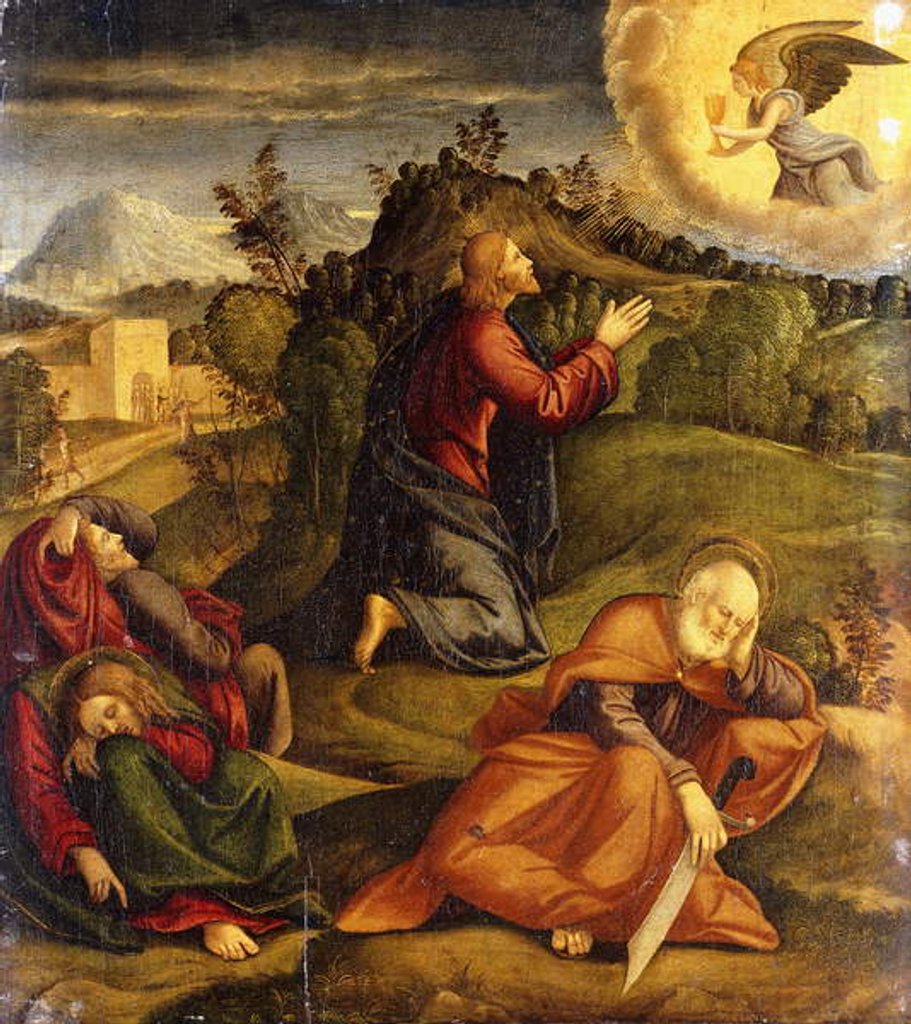 Detail of The Agony in the Garden by Girolamo da Santacroce