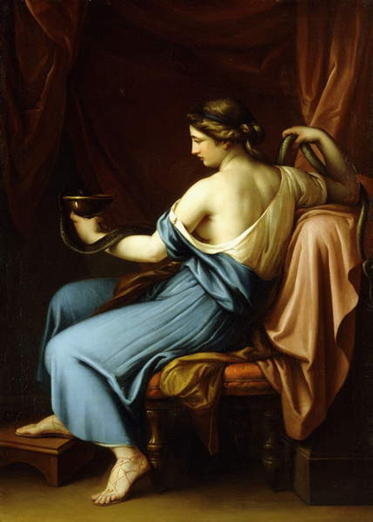Detail of Hygieia by Gavin Hamilton