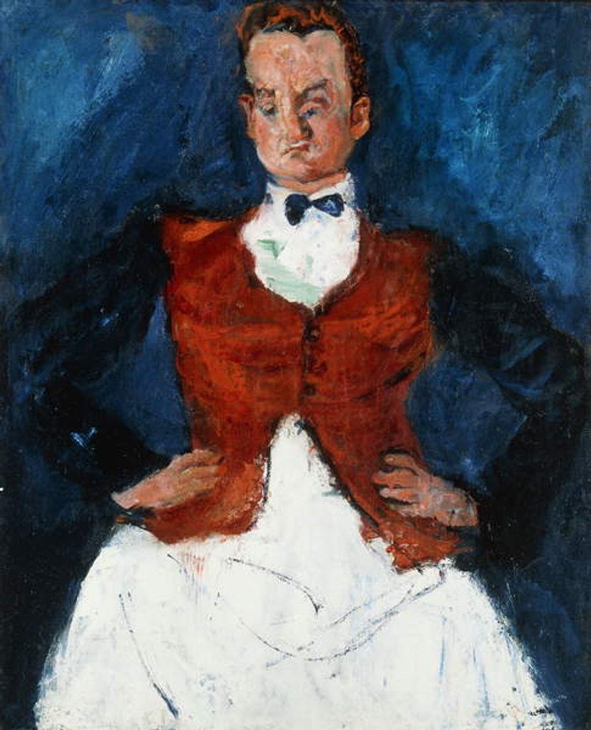 Detail of The Maitre D; Le Maitre d'hotel, c.1927 by Chaim Soutine