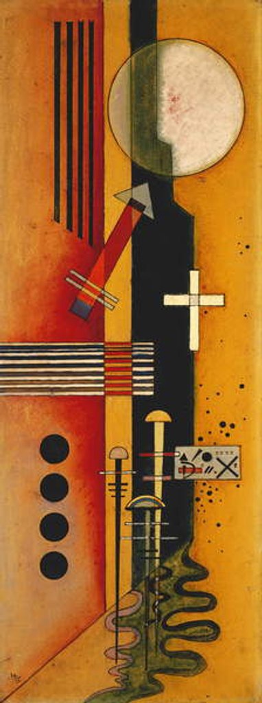 Detail of Toward Pink; Zuma Rosa, 1926 by Wassily Kandinsky