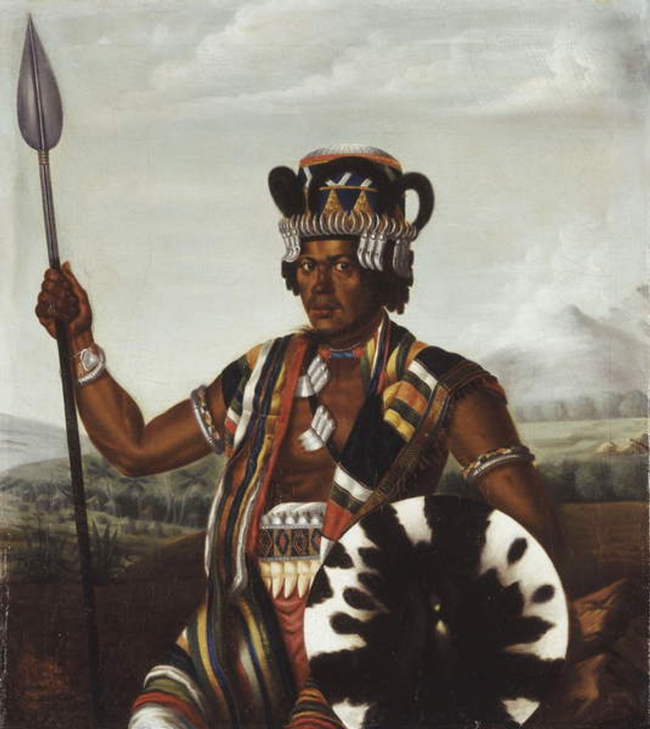 Detail of The Merina Governor, Rafaralahy, of the Fort at Foule Point, Madagascar by Lemaire Lemaire