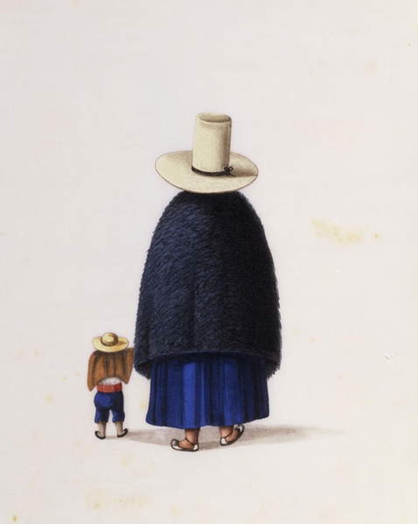 Detail of Mother and Child, c.1860 by School Chinese