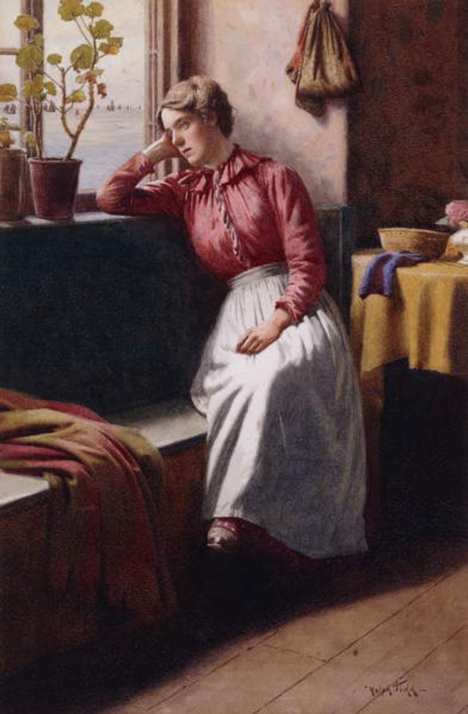 Detail of The Mariners Wife by Ralph Todd