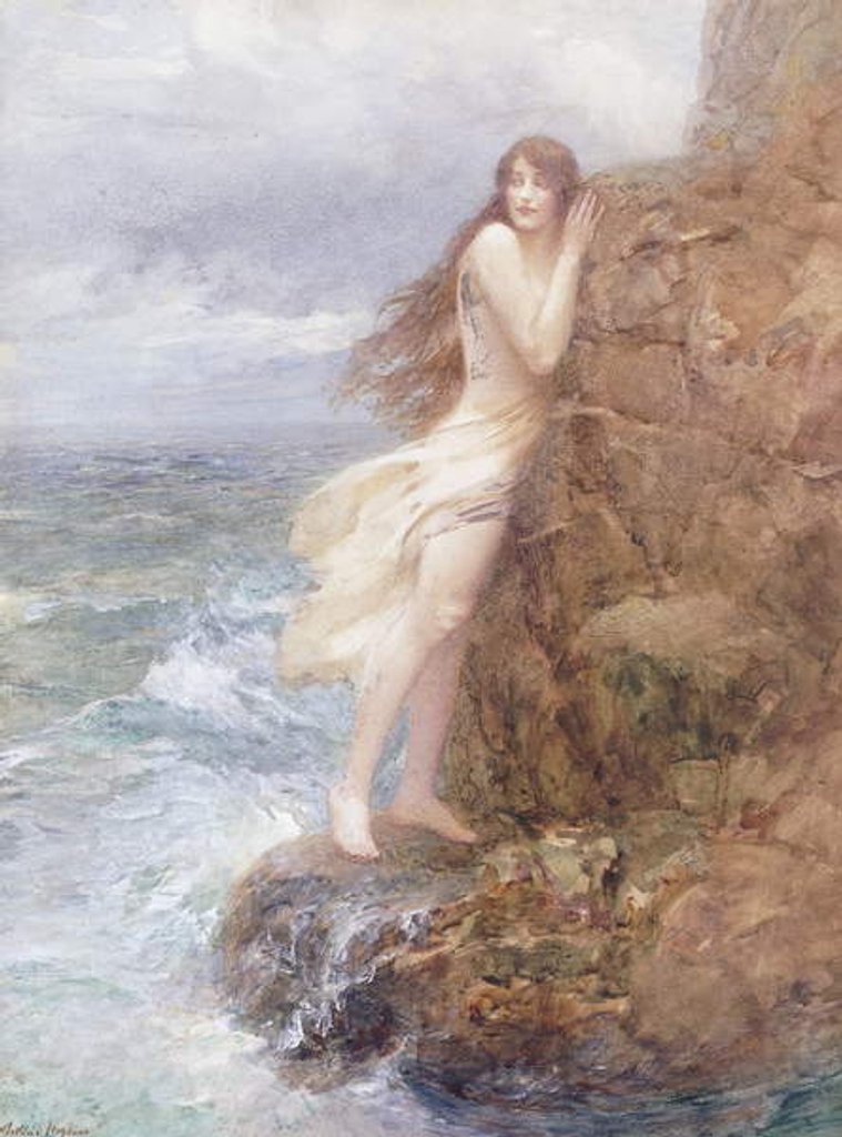 Detail of Winding the Skein by John William Godward