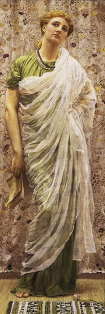 Detail of The End of the Story by Albert Joseph Moore