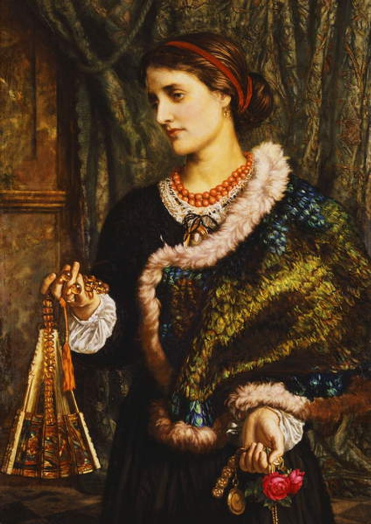 Detail of The Birthday by William Holman Hunt