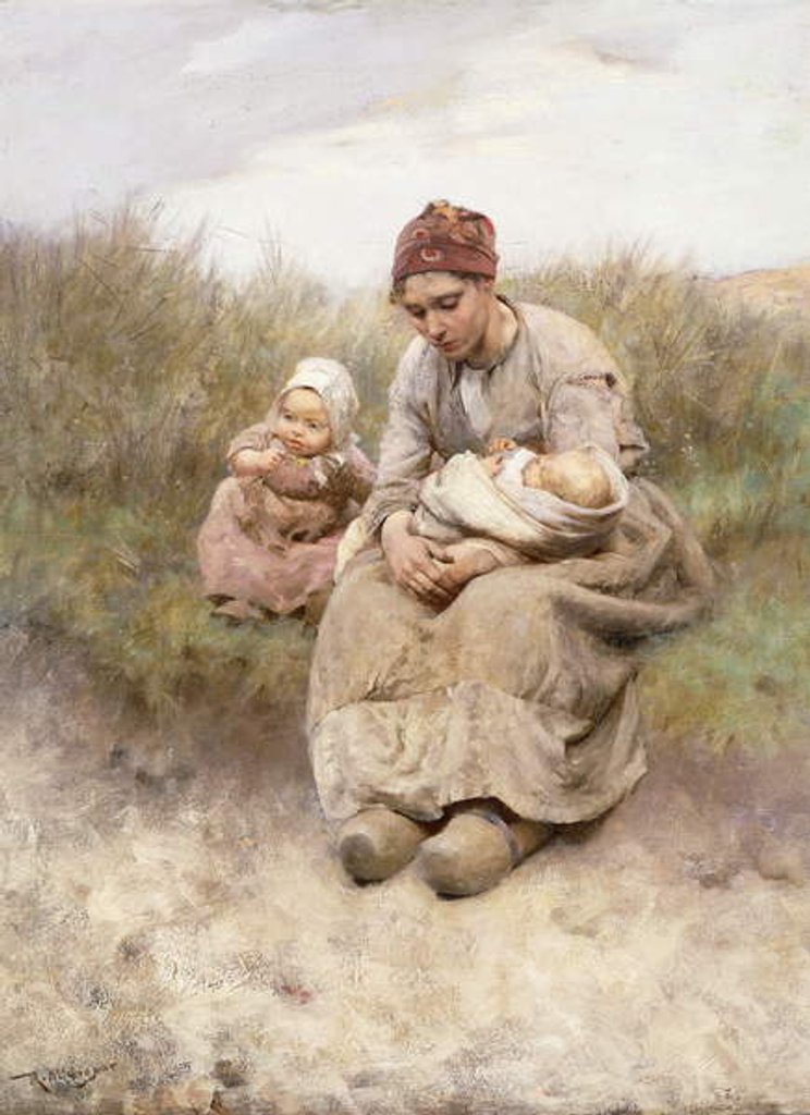 Detail of Mother and Child by Robert McGregor