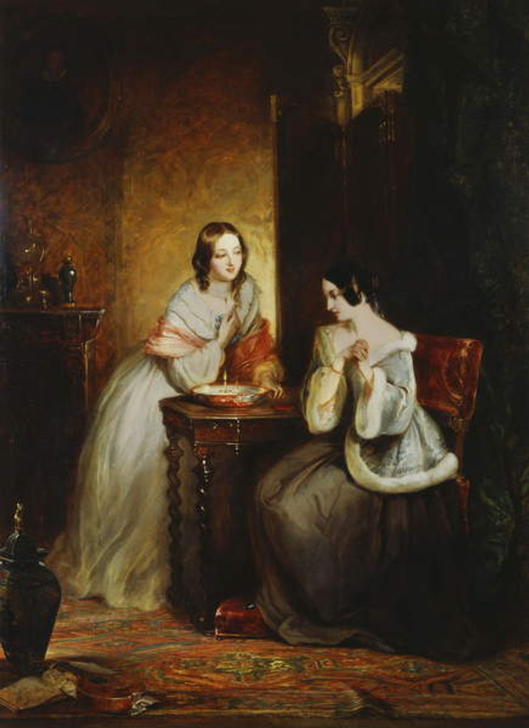 Detail of The Love Test, A German Legend, by Thomas Musgrave Joy