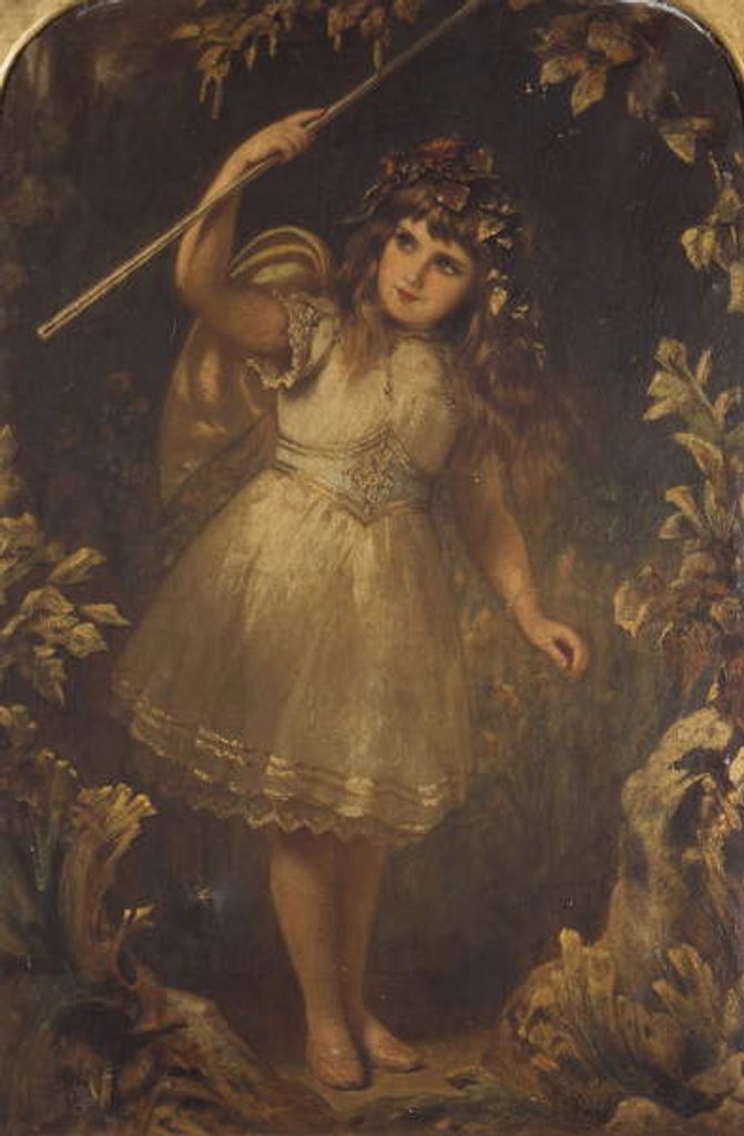 Detail of A Little Stage Fairy by Alfred Fowler Patten