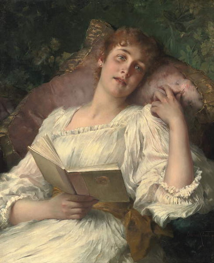 Detail of Daydreaming by Conrad Kiesel