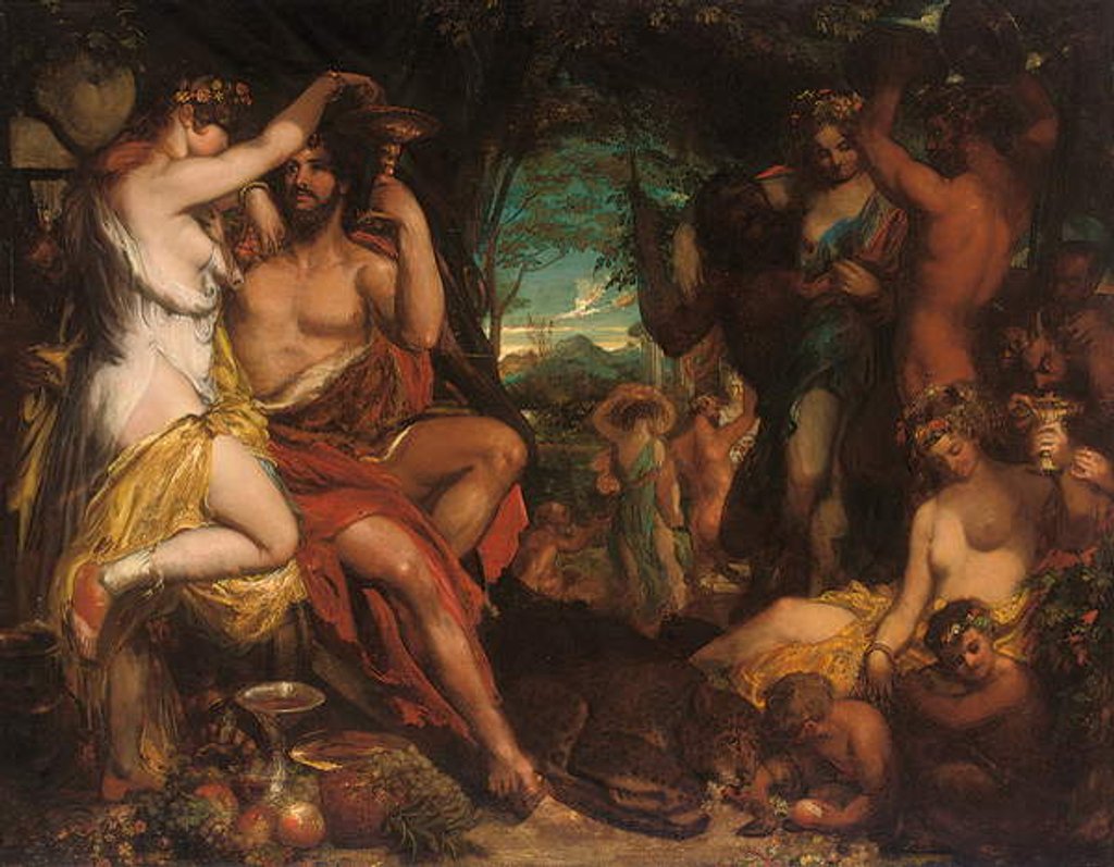 Detail of A Bacchanalian Revel by William Etty