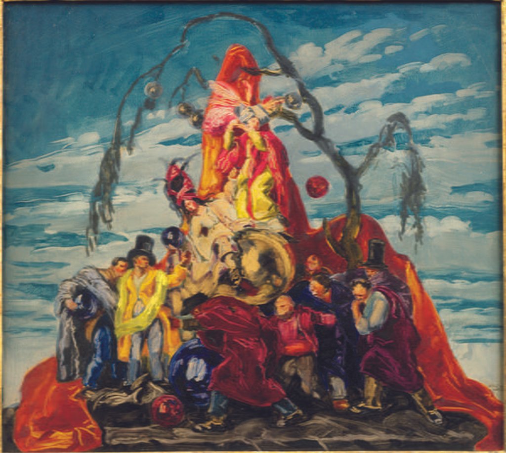 Detail of Preparatory study for a tapestry, c.1922-24 by Jose Maria Sert y Badia