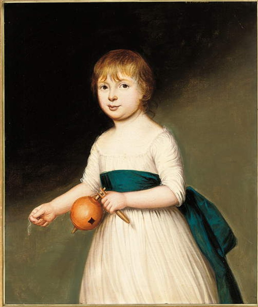 Detail of Portrait of Thomas Allason by Francis Alleyne