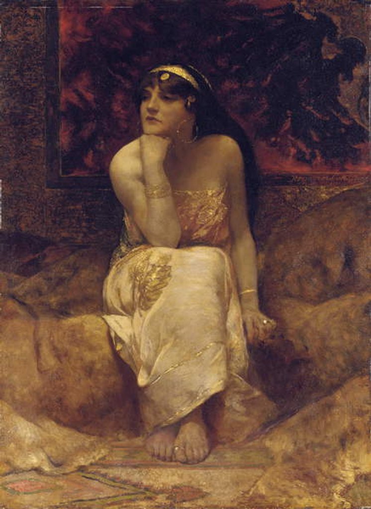 Detail of Herodiade, 1881 by Jean Joseph Benjamin Constant