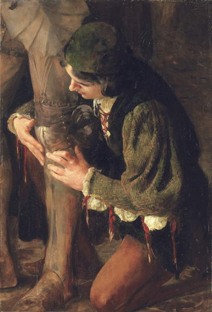 Detail of Study for 'Equipped' by Solomon Joseph Solomon