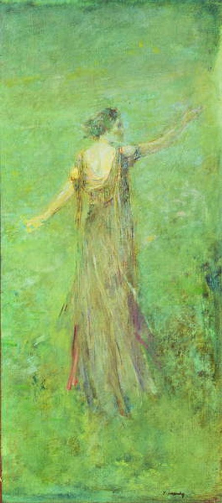 Detail of June, c.1920 by Thomas Wilmer Dewing