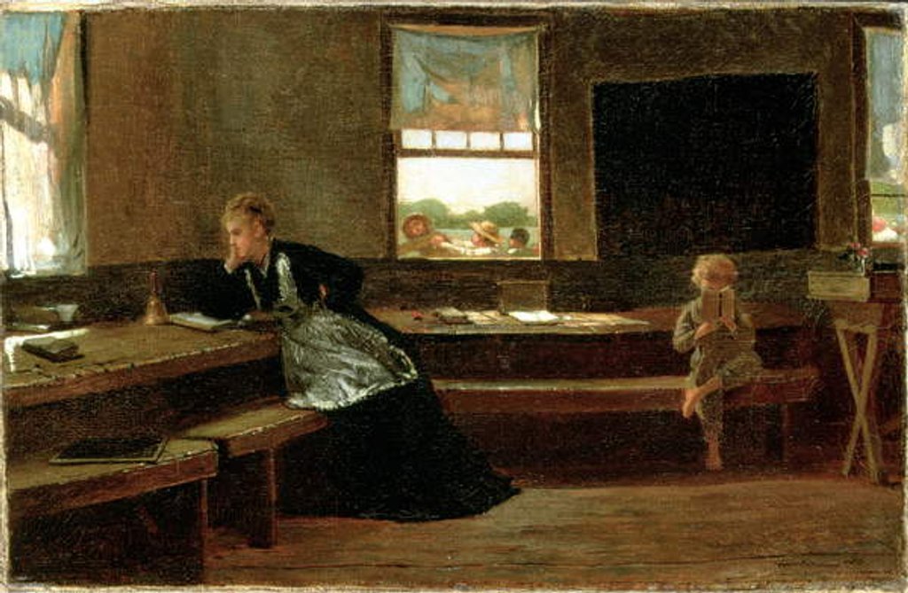 Detail of The Noon Recess, 1873 by Winslow Homer