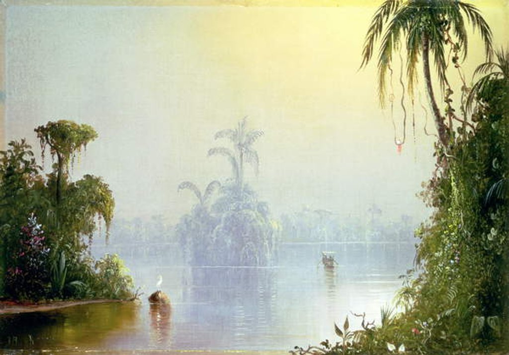 Detail of Tropical Haze, 1879 by Norton Bush