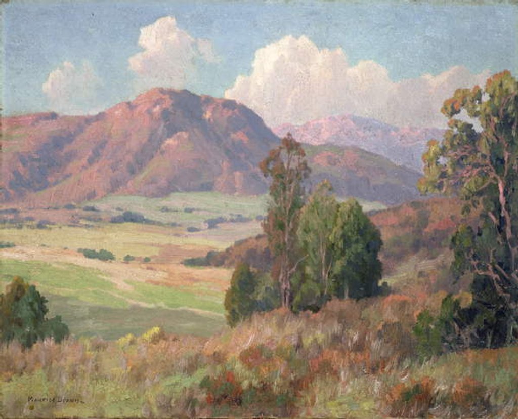Detail of San Diego Hills by Maurice Braun